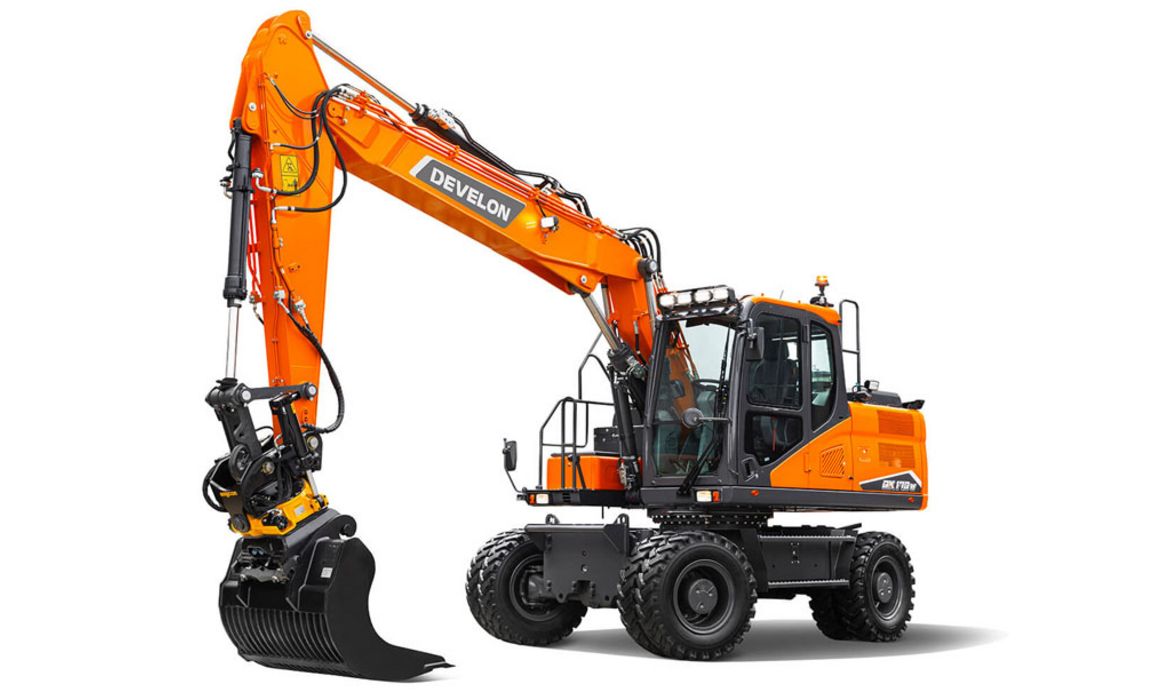 DEVELON DX170W-7, Mobilbagger