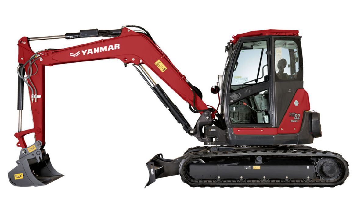 YANMAR ViO82, Raupenbagger