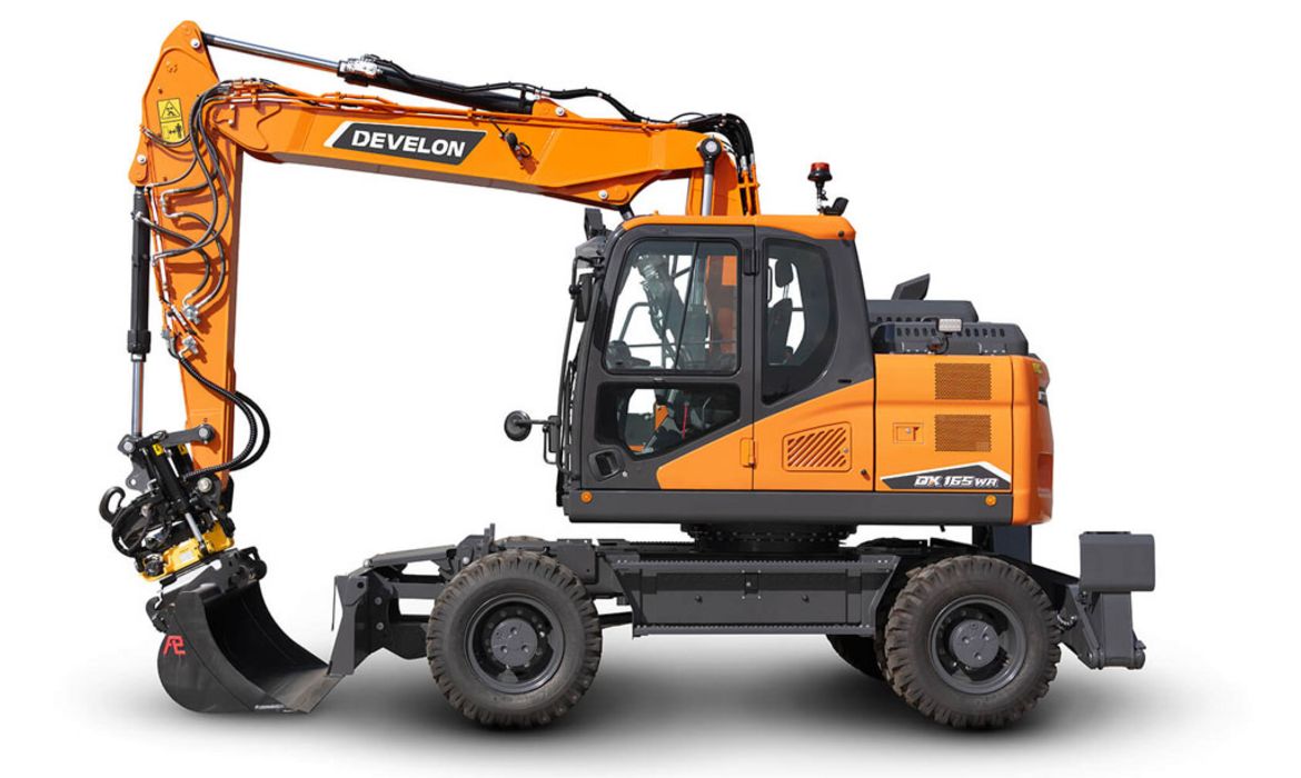 DEVELON DX165WR-7, Mobilbagger