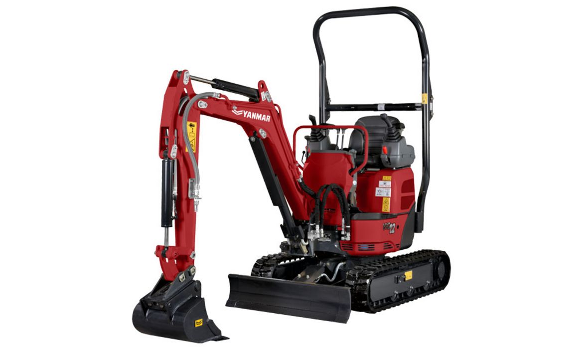 YANMAR ViO12-2A, Raupenbagger