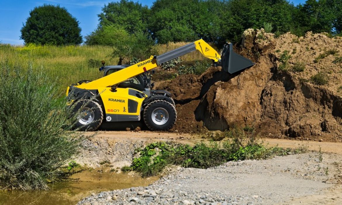 KRAMER 5507, Teleskoplader