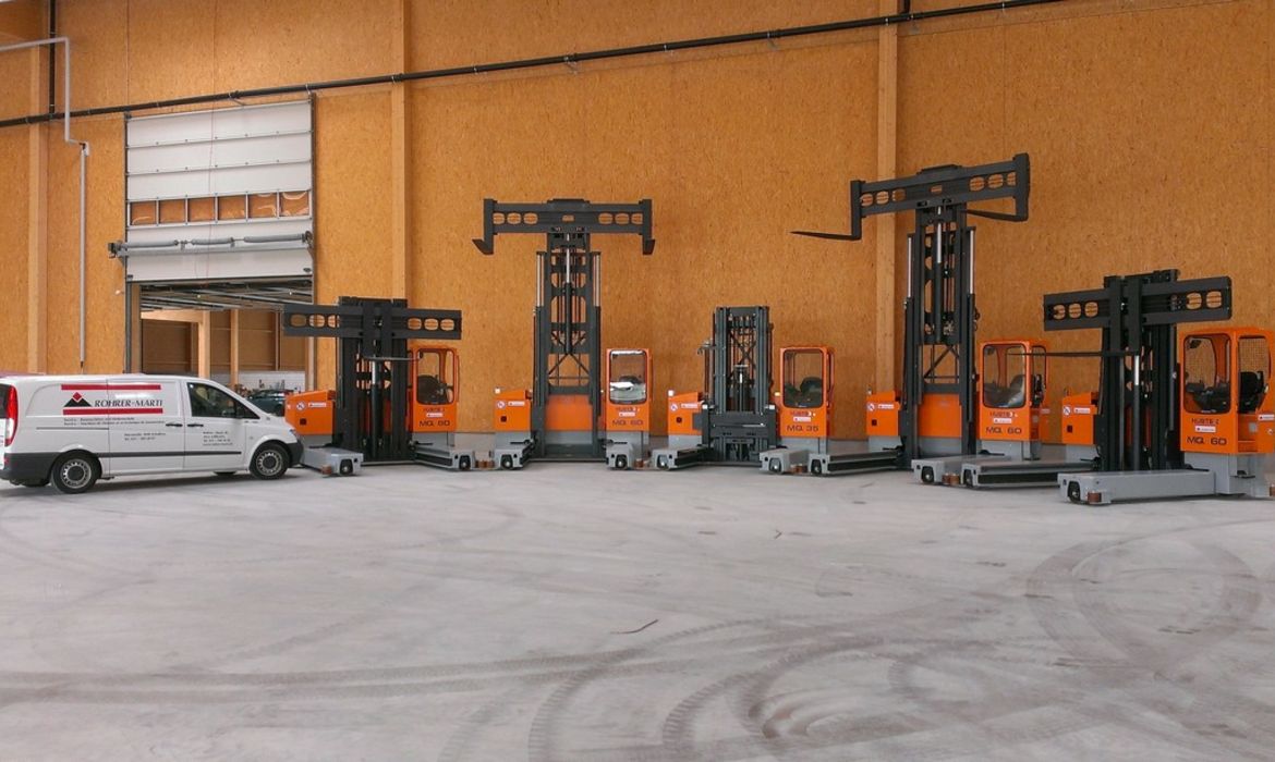 HUBTEX MQ 2150, Vierwegstapler 4-Rad