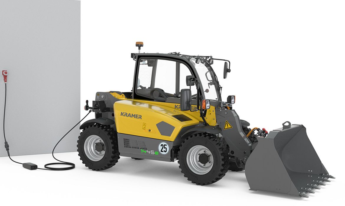 KRAMER 1445E Elektro, Teleskoplader