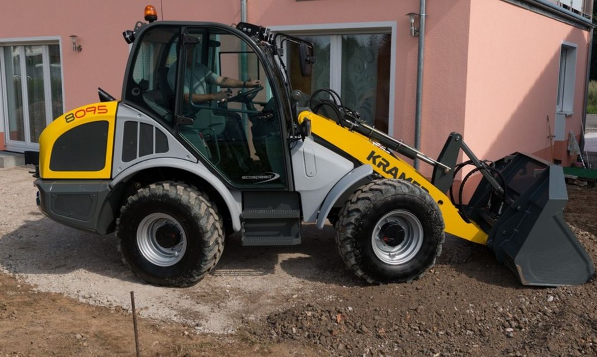 KRAMER 8095, Radlader