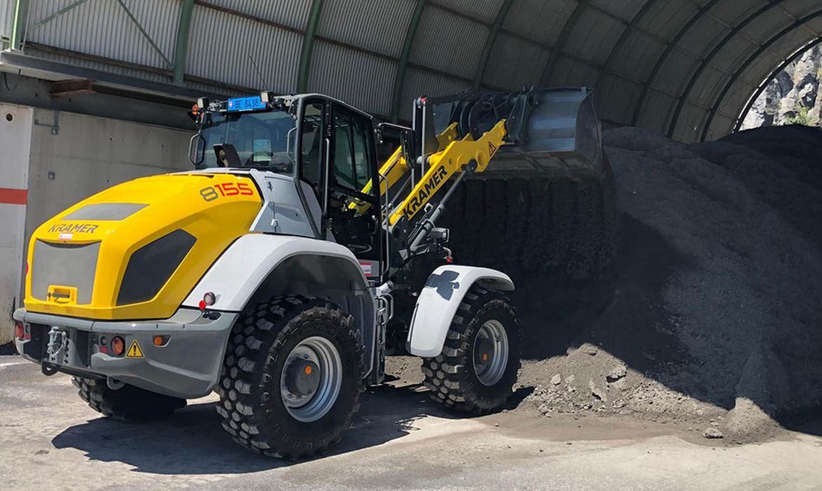 KRAMER 8155, Radlader