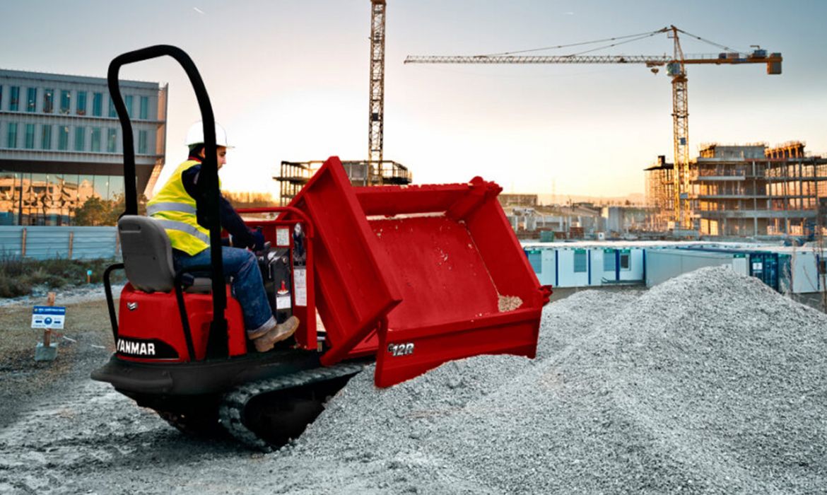 YANMAR C12R-C, Raupendumper