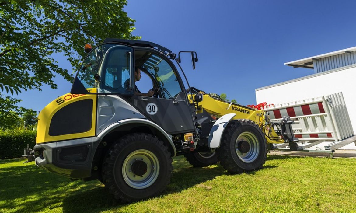 KRAMER 8085T, Radlader