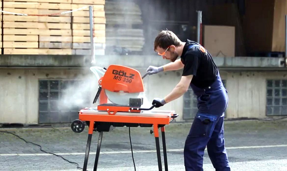 GÖLZ MS350 / L, Tischsägen