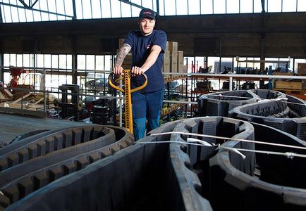 Gummiraupen ab Lager