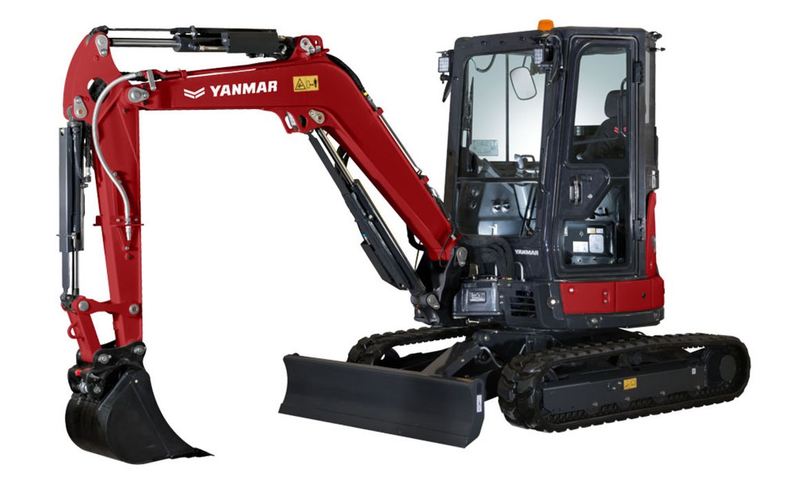 YANMAR ViO38-6, Raupenbagger