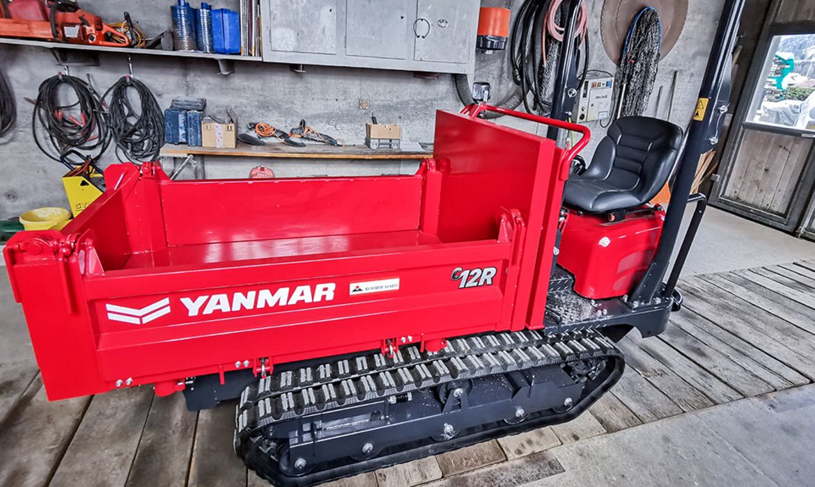 YANMAR C12R-C, Raupendumper