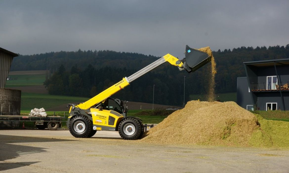 KRAMER 5507, Teleskoplader