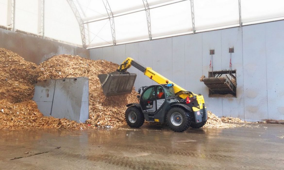 KRAMER 5507, Teleskoplader