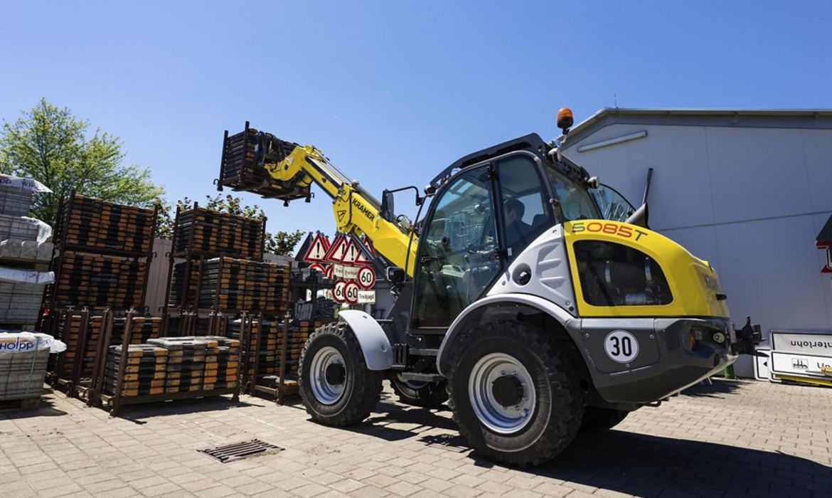 KRAMER 8085T, Radlader