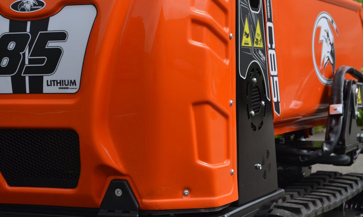 CORMIDI C85 Li, Raupendumper