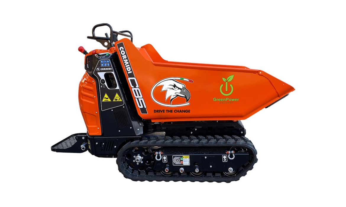 CORMIDI C85 Li, Raupendumper