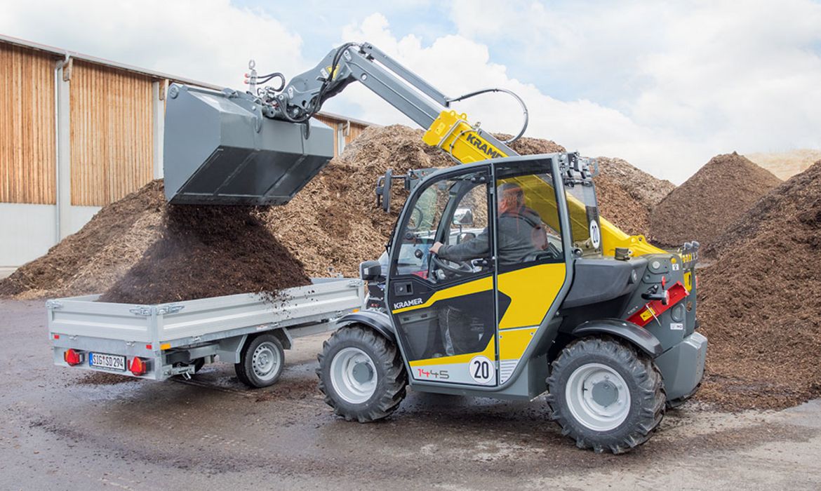 KRAMER 1445, Teleskoplader