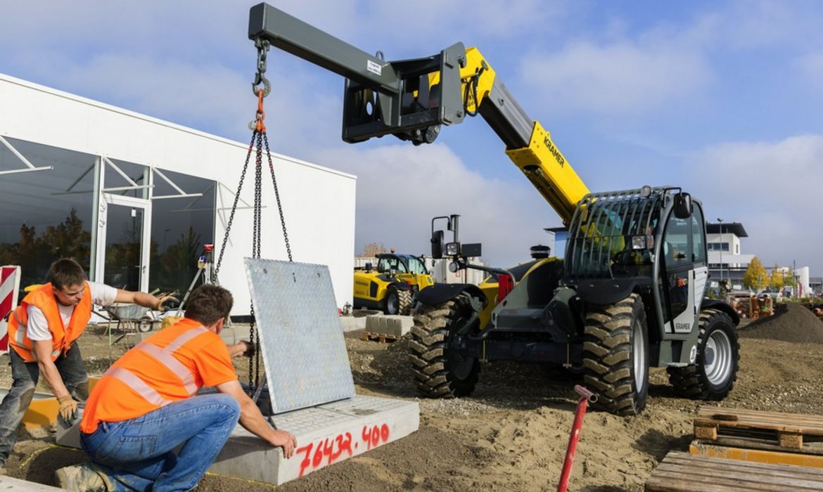 KRAMER 3507, Teleskoplader