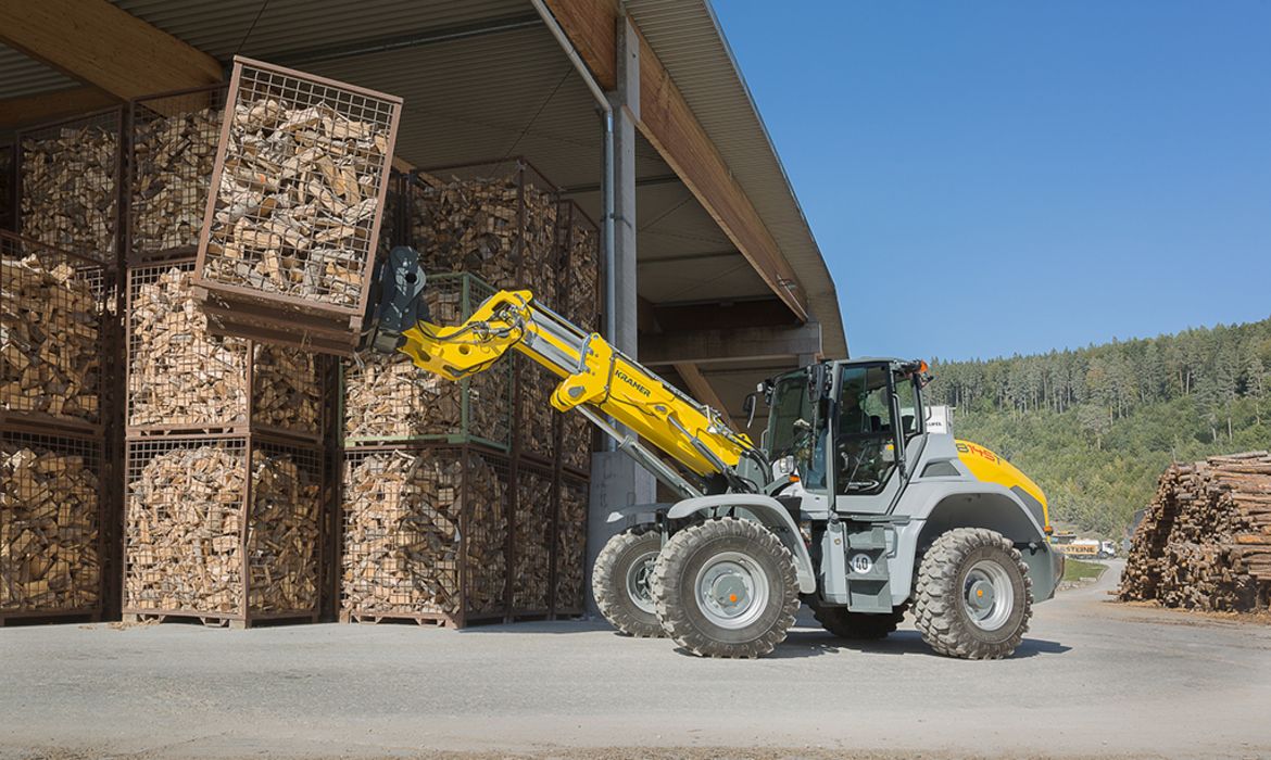 KRAMER 8145T, Radlader