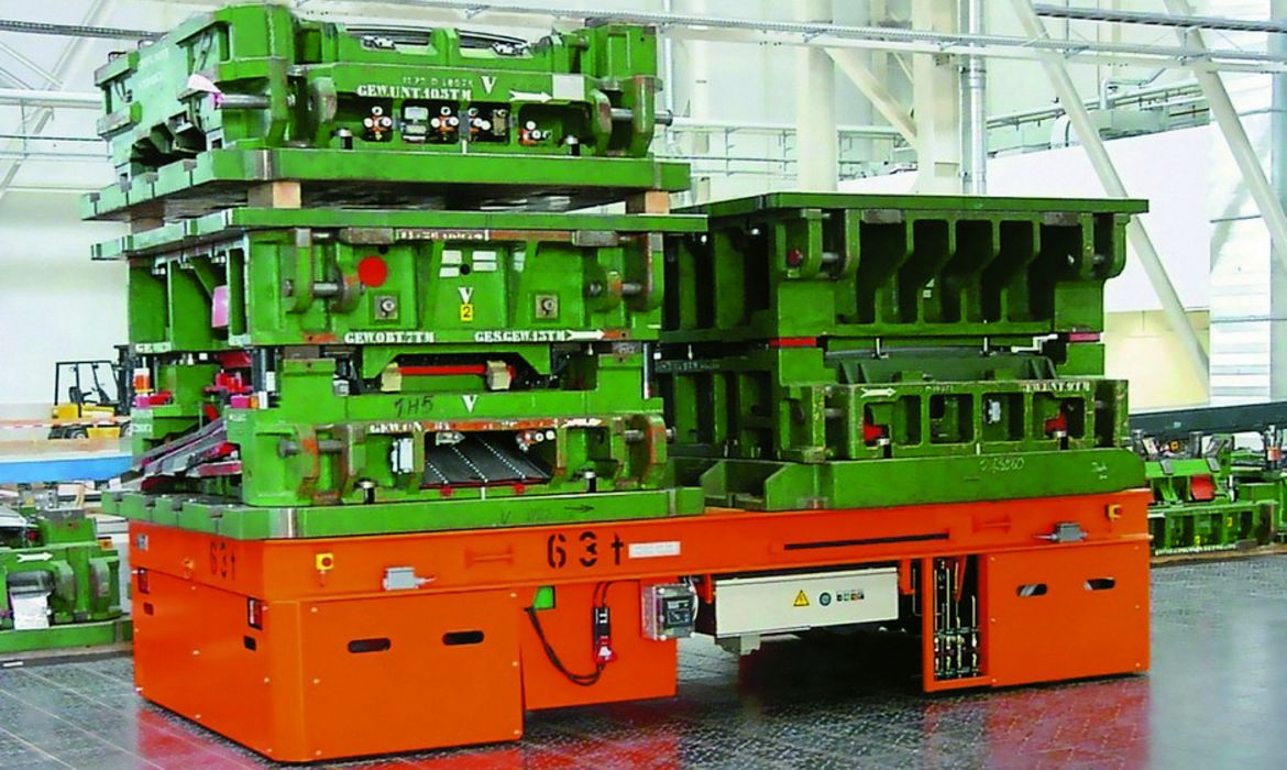 HUBTEX SFB Plattformwagen , Sonderfahrzeuge