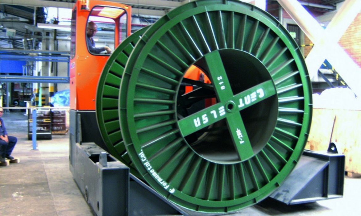 HUBTEX KT Kabelrollentransporter, Sonderfahrzeuge