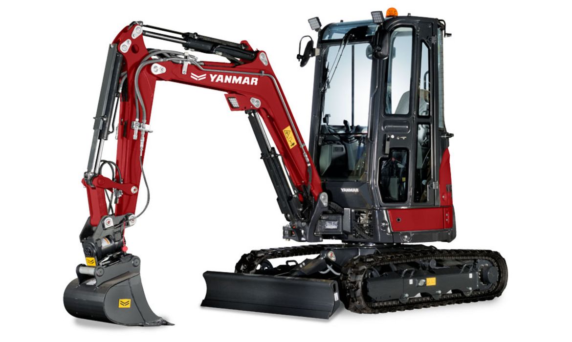 YANMAR ViO27-6, Raupenbagger