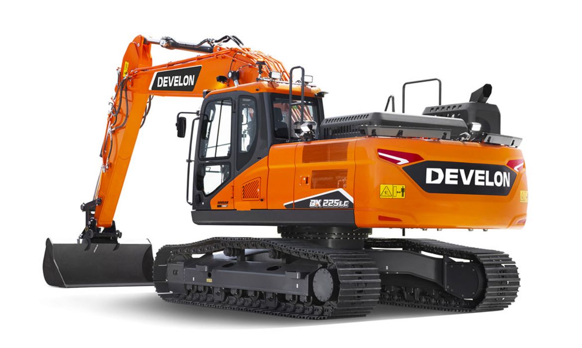 DEVELON DX225LC-7, Raupenbagger