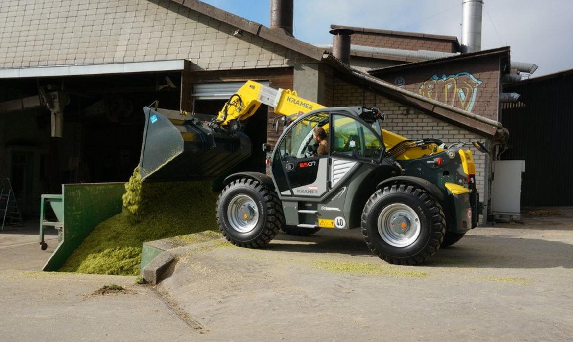 KRAMER 5507, Teleskoplader