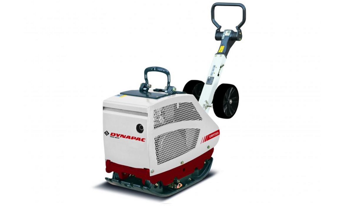 Dynapac DRP25D, Rüttelplatten