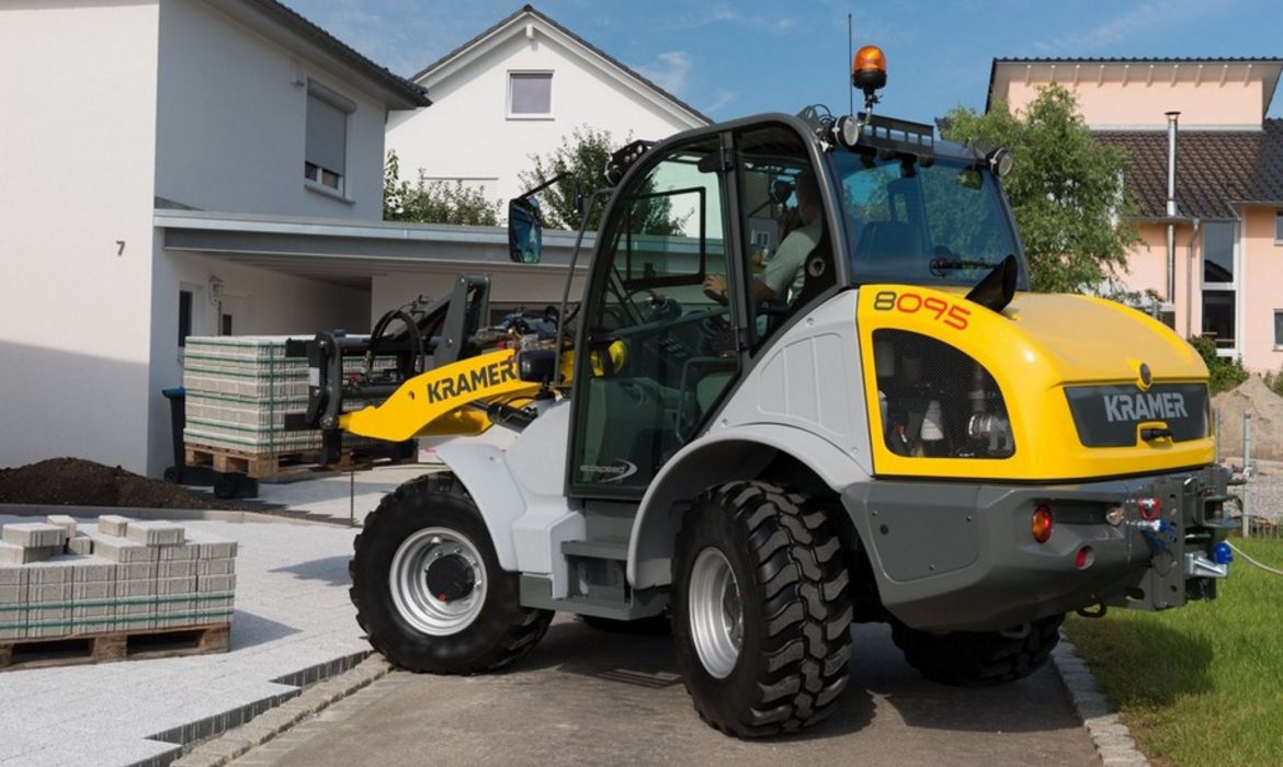 KRAMER 8095, Radlader