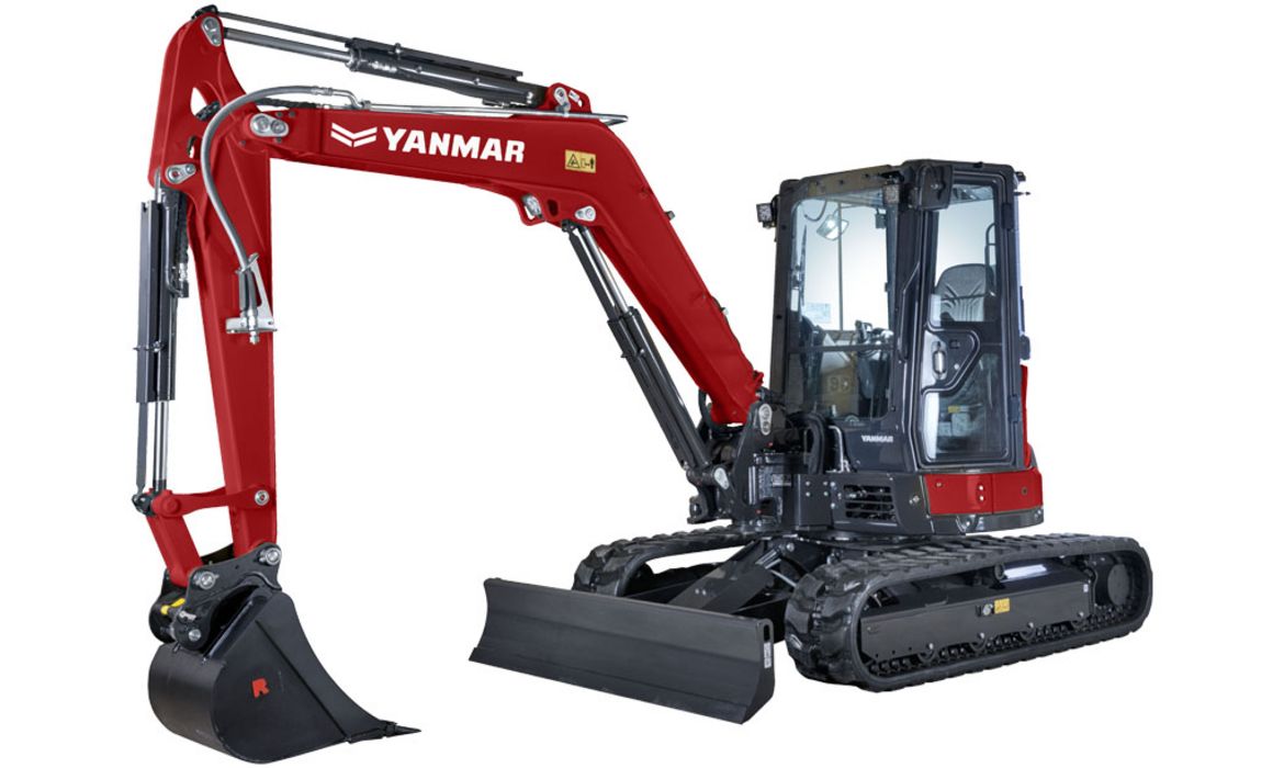 YANMAR ViO57-6B, Raupenbagger
