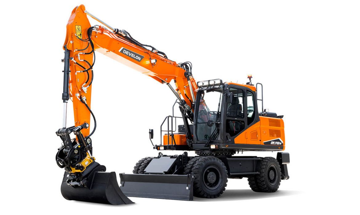 DEVELON DX140W-7, Mobilbagger