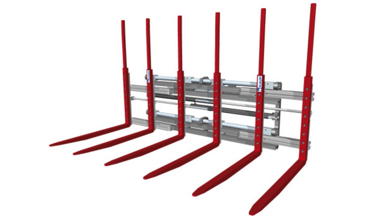 Mehrfach-Palettengeräte, Anbaugeräte Material Handling