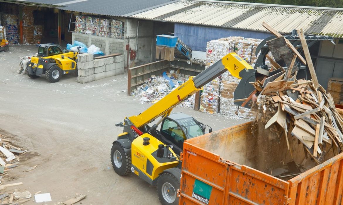 KRAMER 5507, Teleskoplader