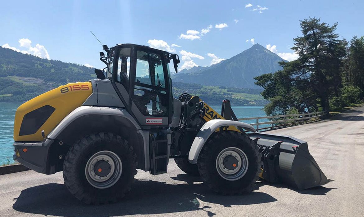 KRAMER 8155, Radlader